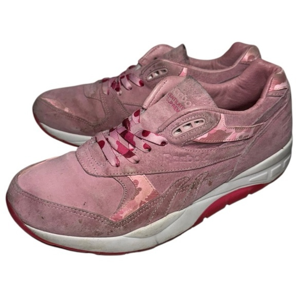 Reebok x Cam’ron Size 10 Pink Suede Camron Ventilator Supreme Fleebok 2 Sneakers